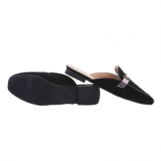 Papuci eleganti - negru dama