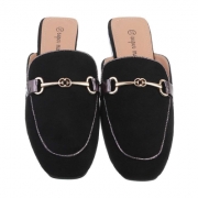 Papuci eleganti - negru dama