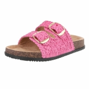 Slapi cu flori - roz fuchsia dama
