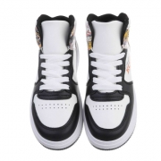 Sneakers inalti- alb-negru dama
