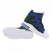 Sneakers cu platforma ascunsa - albastru dama