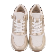 Sneakers inalti- auriu dama