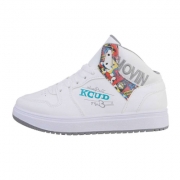 Sneakers inalti- gri alb dama