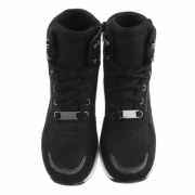Sneakers inalti- negru dama