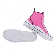 Tenisi cu platforma - roz fuchsia dama