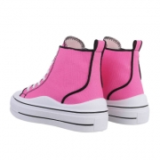 Tenisi cu platforma - roz fuchsia dama