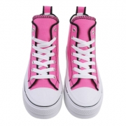Tenisi cu platforma - roz fuchsia dama