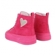 Tenisi cu inimioara - roz fuchsia dama