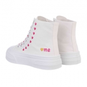 Sneakers inalti- roz fuchsia dama