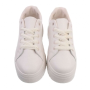 Sneakers josi - alb dama