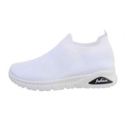 Sneakers josi - alb dama
