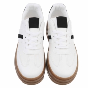 Sneakers josi - alb dama
