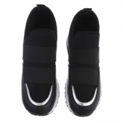 Sneakers josi - argintiu negru dama