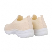 Pantofi sport fara siret - bej dama