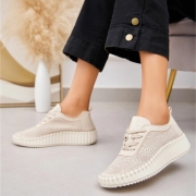 Sneakers josi - bej dama
