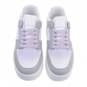 Sneakers cu talpa groasa - greypurple dama