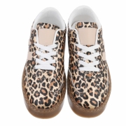Sneakers josi - imprimeu leopard dama