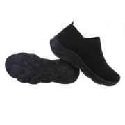 Adidasi sport fara sireturi - negru dama