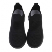 Adidasi sport fara sireturi - negru dama
