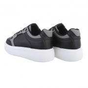 Sneakers platforma - negru dama