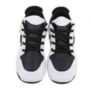Pantofi sport talpa groasa - negru dama