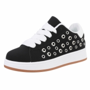 Sneakers chunky - negru dama
