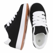 Sneakers chunky - negru dama