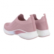 Pantofi sport fara siret - roz dama
