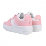 Sneakers cu talpa groasa - roz dama