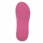Sneakers fara siret cu talpa groasa - roz dama