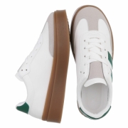 Sneakers josi - verde dama