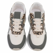 Sneakers josi - verde dama