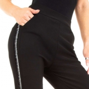 Pantaloni eleganti Mode - negru dama