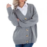 Cardigan - JCL marime universala   gri dama