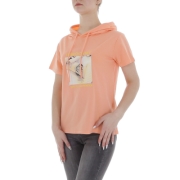 TShirt AOSEN rosu corai dama