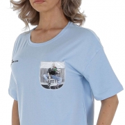 TShirt GLO STORY albastru dama