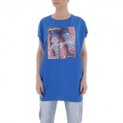 TShirt GLO STORY albastru dama