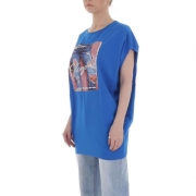 TShirt GLO STORY albastru dama