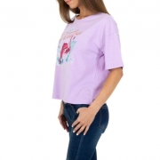 TShirt Glo Story violet dama