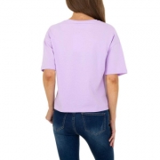 TShirt Glo Story violet dama