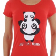 TShirt GLOSTORY rosu dama