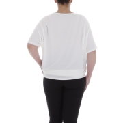 TShirt Metrofive alb dama