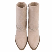 Western- & Cizme Biker - bej dama