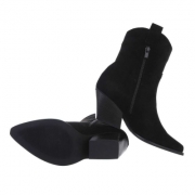 Ciocate toc gros - & Cizme Biker - blacksuede dama