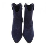 Ciocate cu toc mic - & Cizme Biker - Bule dama