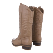 Western- & Cizme Biker - kaki dama