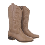Western- & Cizme Biker - kaki dama