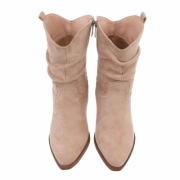 Ghete western - & Cizme Biker - kaki dama