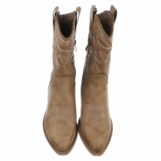 Western- & Cizme Biker - khakipu dama