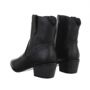 Cizme western - & Cizme Biker - negru dama